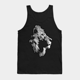 Lions Halftone style Tank Top